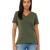 Ladies' Relaxed Jersey V-Neck T-Shirt