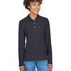Ladies' Pima Piqué Long-Sleeve Polo