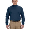 Adult Sueded Cotton Jersey Mock Turtleneck