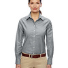Ladies' Long-Sleeve Oxford with Stain-Release