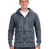 Adult Vintage Zen Full-Zip Fleece Hooded Sweatshirt