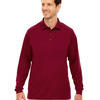 Men's Pinnacle Performance Long-Sleeve Piqué Polo