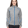 Ladies' Flux Mélange Bonded Fleece Jacket