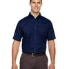 Men's Tall Optimum Short-Sleeve Twill Shirt