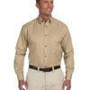 Men's Tall Easy Blend™ Long-Sleeve Twill Shirt with Stain-Release
