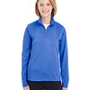 Ladies' Cool & Dry Heathered Performance Quarter-Zip