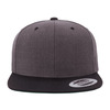Adult Flat Visor Classic Two-Tone Snapback Cap