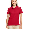 Ladies' Radiant Performance Piqué Polo with Reflective Piping