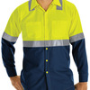 Men's Enhanced & Hi-Visibility Long Sleeve Work Shirt