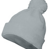 Two Layer Acrylic Knit Pom Beanie