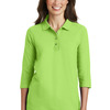Women's Silk Touch 3/4 Sleeve Polo